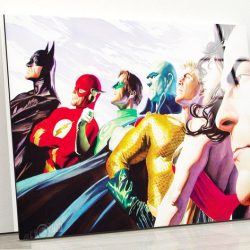 Tempered Glass Wall Decor Glass Printing Wall Hangings Abstract Super Heroes