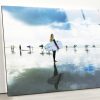 Tempered Glass Wall Decor Glass Printing Wall Hangings Abstract Surfing Surf Board