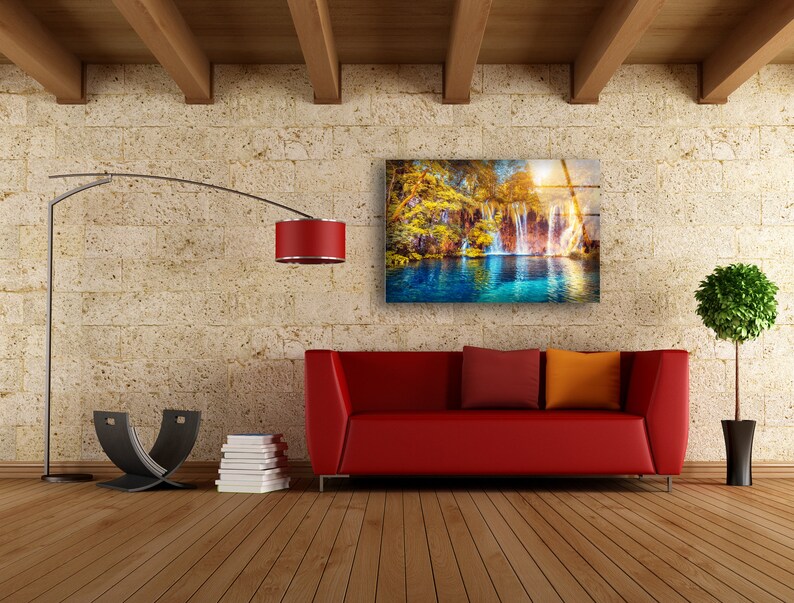 Tempered-Glass-Wall-Decor-Glass-Printing-Wall-Hangings-Abstract-Waterfall-View-1 Tempered Glass Wall Decor Glass Printing Wall Hangings Abstract Waterfall View 1