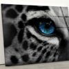 Tempered Glass Wall Decor Glass Printing Wall Hangings Animal Leopard Lion Wall Art