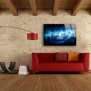 Tempered Glass Wall Decor Glass Printing Wall Hangings Imac Pro 2