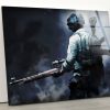 Tempered Glass Wall Decor Glass Printing Wall Hangings Pubg