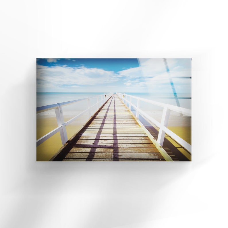 Tempered-Glass-Wall-Decor-Glass-Printing-Wall-Hangings-Sea-View-Pier-1 Tempered Glass Wall Decor Glass Printing Wall Hangings Sea View Pier 1