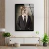 Tempered Glass Wall Decor Glass Printing Wall Hangings Wolf Wall Art Animal Wall Art Wolf Art