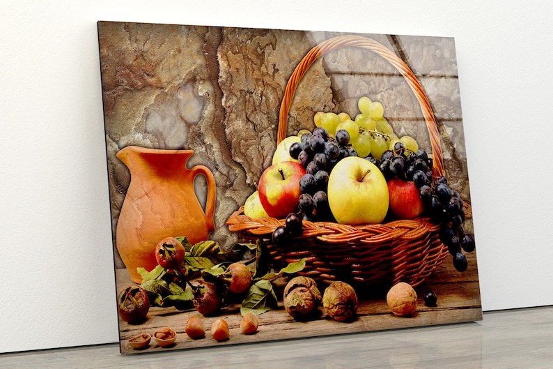 Uv Painted Glass Wall Art Food Wall Art Tempered Glass Wall Art Kitchen