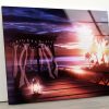 Uv Painted Glass Wall Art Natural And Vivid Tempered Glass Wall Art