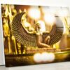 Uv Printing Natural And Vivid Wall Glass Wall Art Modern Abstract Art Pharaoh Angel