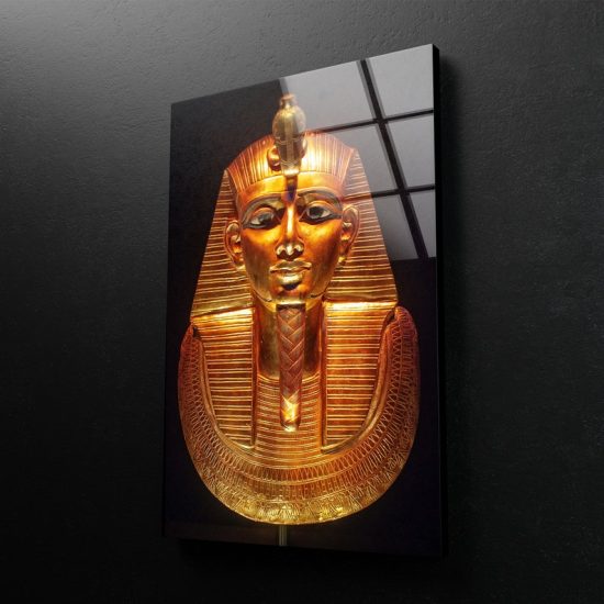 Uv Printing Natural And Vivid Wall Glass Wall Art Modern Abstract Art Pharaoh Wall Art 1