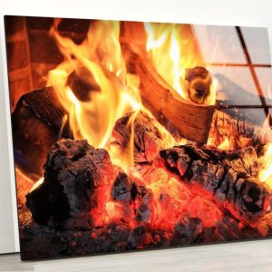 Wall Art Glass Wall Art Uv Printed Home Hanging Modern Wall Decor Abstract Art Fireplace Wall Art