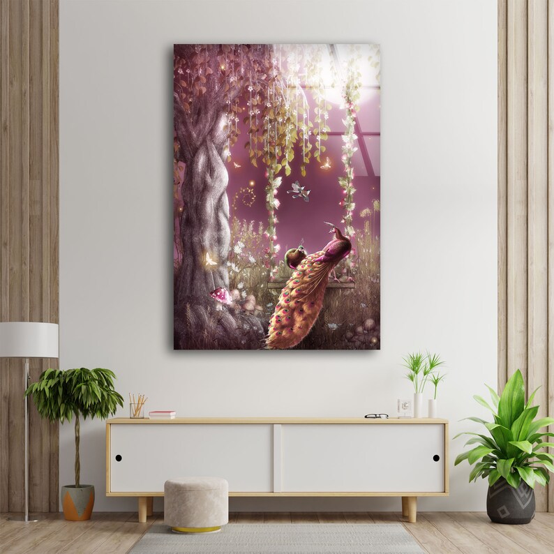 Wall-Art-Glass-Wall-Art-Uv-Printed-Home-Hanging-Tempered-Glass-Peacock-Wall-Art-Peacock-Glass-Printing-Art-1 Wall Art Glass Wall Art Uv Printed Home Hanging Tempered Glass Peacock Wall Art Peacock Glass Printing Art 1