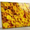 Wall Hangings Flower Wall Art Daisy Wall Art Glass Print