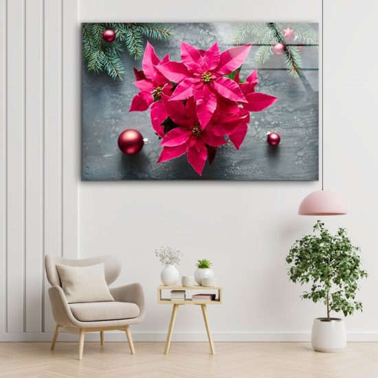 Wall Hangings Flower Wall Art Flower Wall Art Glass Print 2