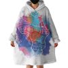 Africa Hoodie Wearable Blanket WB1409