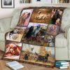 American Cocker Spaniel Blanket - Sherpa Blanket Fleece Blanket Birthday Gift For Dog Lover Dog Blanket