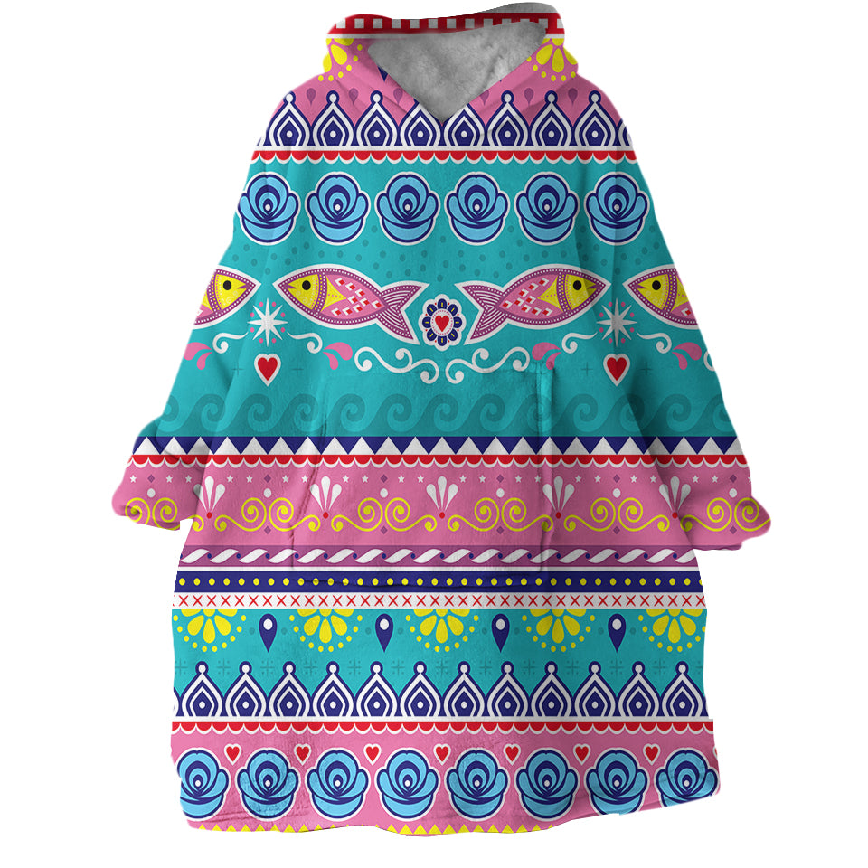 Aquarium-Hoodie-Wearable-Blanket-WB1554-1 Aquarium Hoodie Wearable Blanket WB1554 1