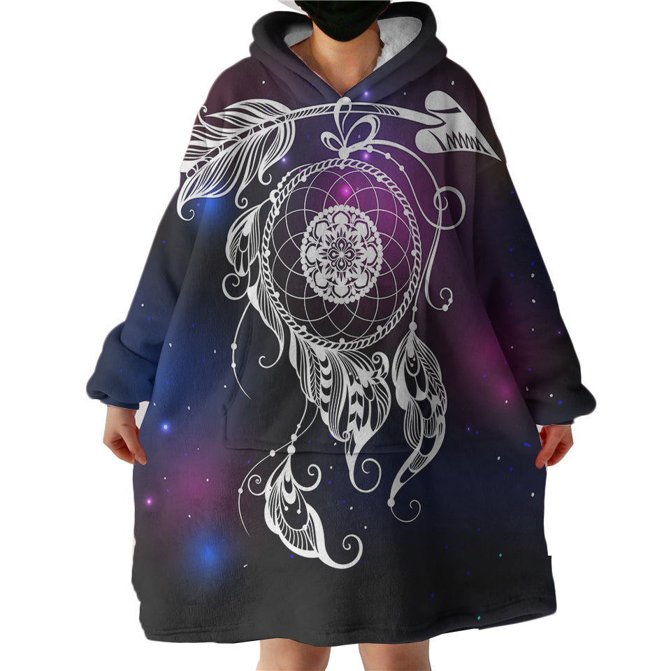 Art Dream Catcher Hoodie Wearable Blanket WB0767