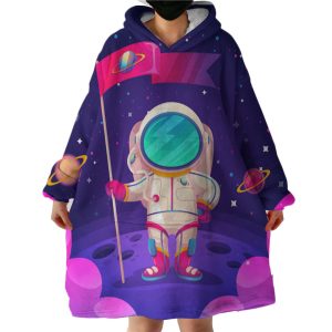 Astronaut Galaxy Hoodie Wearable Blanket WB0004