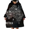 Australia Hoodie Wearable Blanket WB1738