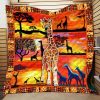 Baby Blanket Giraffe Blanket Animal Blanket Gift Fleece Blanket Sherpa Blanket