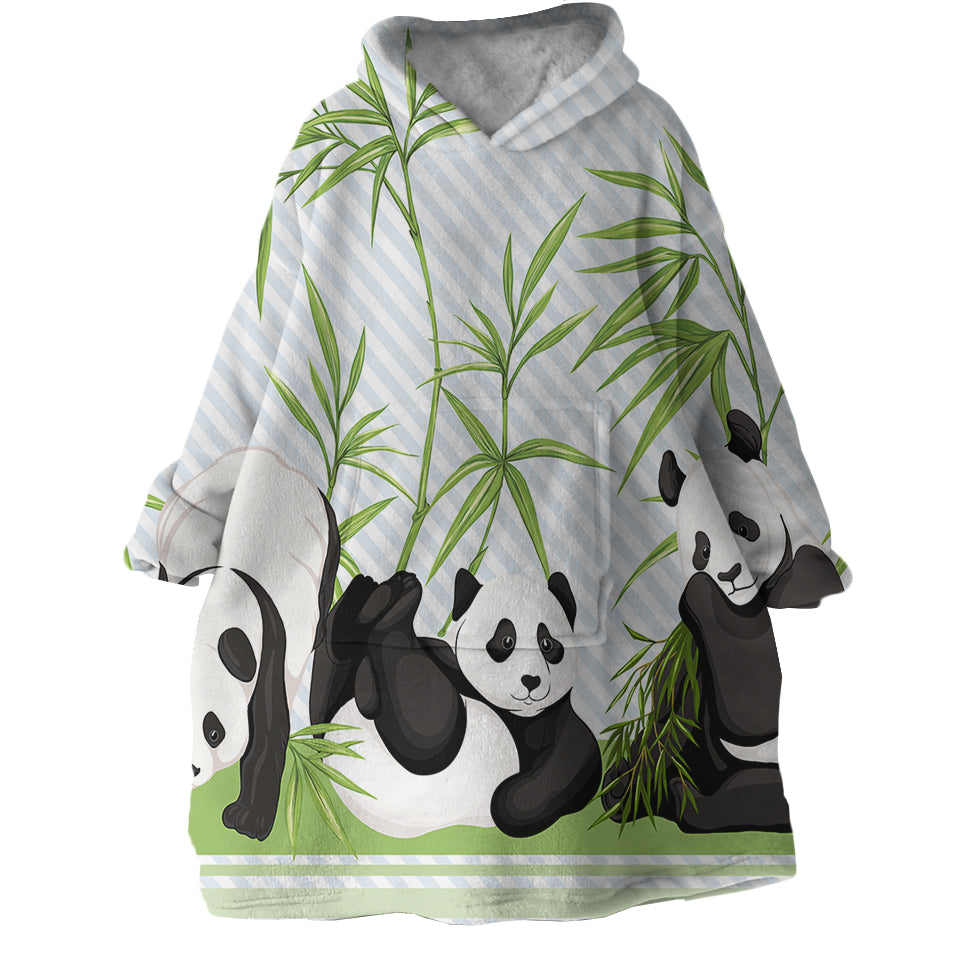 Bamboo-Panda-Hoodie-Wearable-Blanket-WB0905-1 Bamboo Panda Hoodie Wearable Blanket WB0905 1