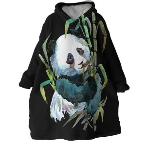 Bamboo Panda Hoodie Wearable Blanket WB2126 1 Bamboo Panda Hoodie Wearable Blanket WB2126 1