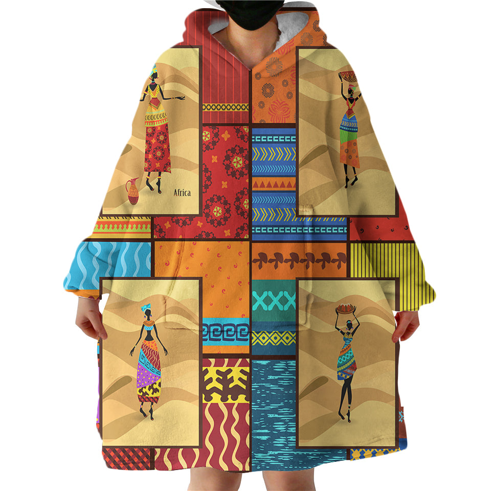 Basket-Ladies-Hoodie-Wearable-Blanket-WB1943 Basket Ladies Hoodie Wearable Blanket WB1943