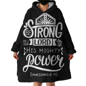 Bible Quote Hoodie Wearable Blanket WB0907