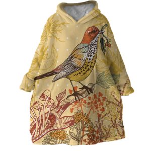 Birdy Breakie Hoodie Wearable Blanket WB1047 1 Birdy Breakie Hoodie Wearable Blanket WB1047 1