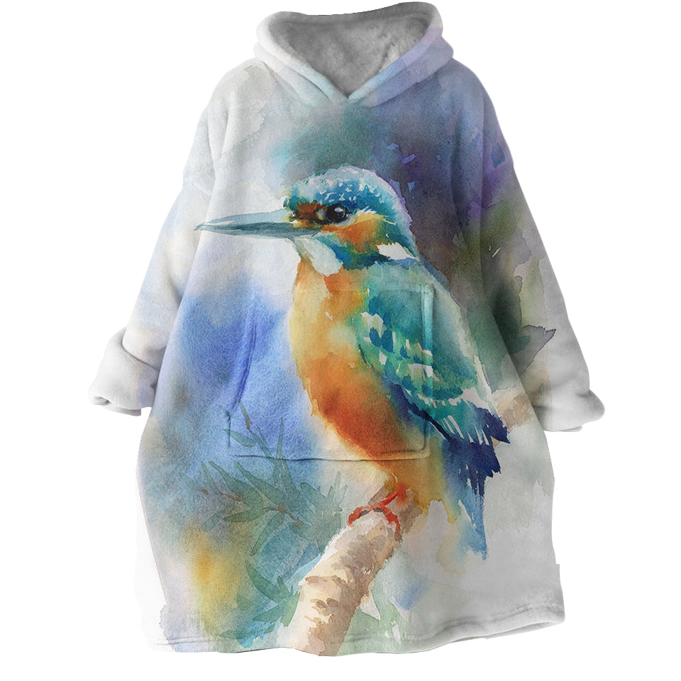 Blue-Sparrow-Hoodie-Wearable-Blanket-WB1719-1 Blue Sparrow Hoodie Wearable Blanket WB1719 1