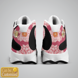 Breast Cancer Faith Hope Love Custom Name Air Jordan 13 Shoes 4
