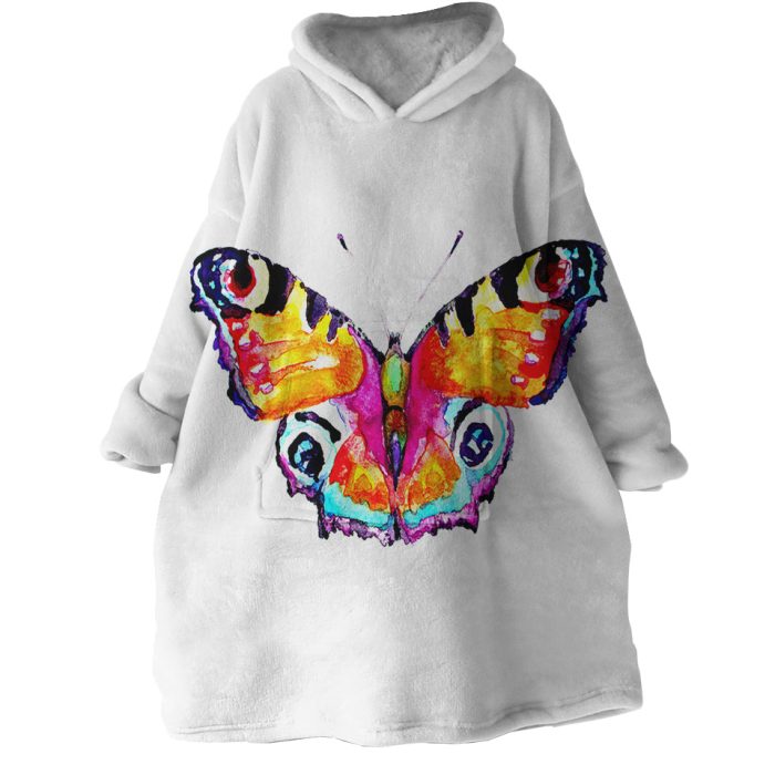 Butterfly Hoodie Wearable Blanket WB1224 1
