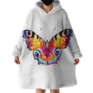 Butterfly Hoodie Wearable Blanket WB1224
