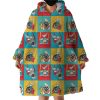 Camera Profiles Hoodie Wearable Blanket WB1218