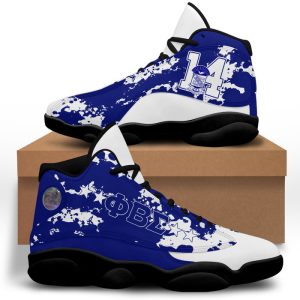 Camouflage Phi Beta Sigma Sneakers Air Jordan 13 Shoes 2