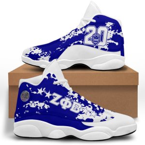 Camouflage Zeta Phi Beta Sneakers Air Jordan 13 Shoes