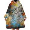 Carved Dragon Hoodie Wearable Blanket WB1770