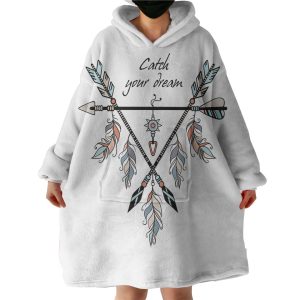 Catch Your Dream Hoodie Wearable Blanket WB0731