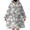Cat's Thing Hoodie Wearable Blanket WB2088