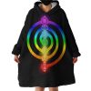 Chakras Hoodie Wearable Blanket WB1087