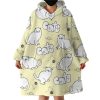 Chubby Cats Hoodie Wearable Blanket WB1687