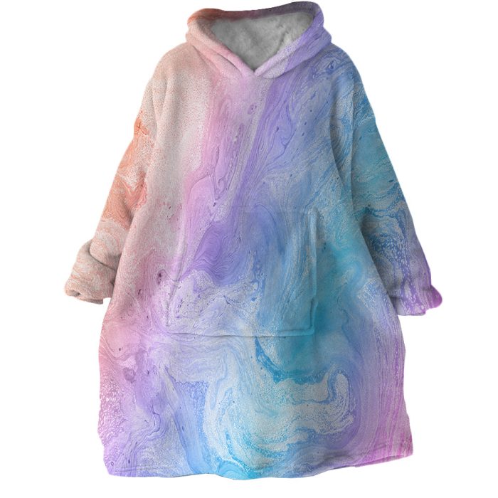 Colored Sand Hoodie Wearable Blanket WB0053 1