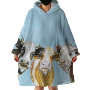 Commoonity Hoodie Wearable Blanket WB1169