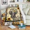 Dachshund Blanket - Sherpa Blanket Fleece Blanket Birthday Gift Anniversary Gift Dog Blanket