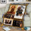 Dachshunds Blanket - Sherpa Blanket Fleece Blanket Birthday Gift For Dog Lover Dog Blanket