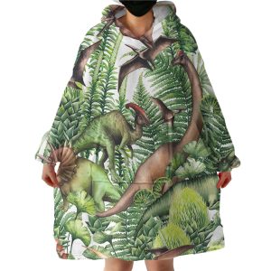 Dino Park Hoodie Wearable Blanket WB1853