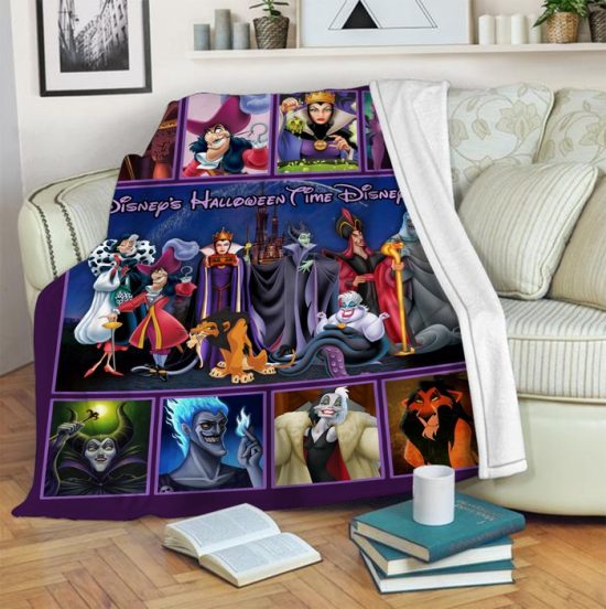 Disney Villains Blanket Halloween Character Blanket Villains Blanket Evil Queen Bedroom Livingroom Blanket Gift For Halloween 1