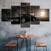 Dodge Charger 1970 Muscle Car Canvas 5 Piece Five Panel Print Modern Wall Art Poster Wall Art Decor
