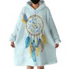 Dream Catcher Mint Hoodie Wearable Blanket WB1967