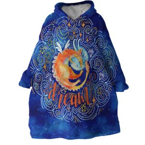 Dream Phoenix Hoodie Wearable Blanket WB1435 1