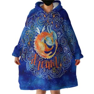 Dream Phoenix Hoodie Wearable Blanket WB1435